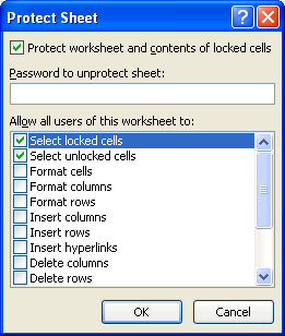 How To Protect A Worksheet